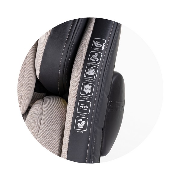 Продукт Chipolino HYPNOTIC - Столче за кола 360 I-size 40-150 - 0 - BG Hlapeta