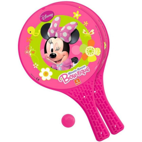 Mondo Minnie Mouse - Комплект за тенис на маса, хилки и топче