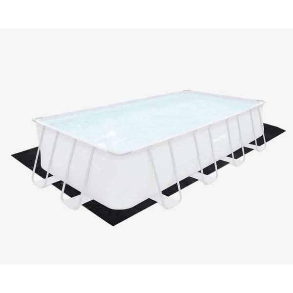 Продукт Funsicle Oasis - Басейн метална рамка правоъгълен РАТАН 7.32x3.66x1.32 m с филтър и стълба - 0 - BG Hlapeta