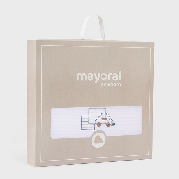 Продукт Mayoral - Бебешка пелена с щампа - 0 - BG Hlapeta