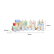 Orange Tree Toys Peter Rabbit Radish Express - Дървен влак за нанизване