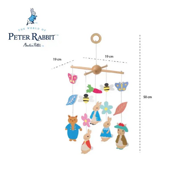 Продукт Orange Tree Toys Peter Rabbit - Дървена висяща играчка - 0 - BG Hlapeta