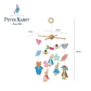 Orange Tree Toys Peter Rabbit - Дървена висяща играчка Продукт Orange Tree Toys Peter Rabbit - Дървена висяща играчка - 2 - BG Hlapeta