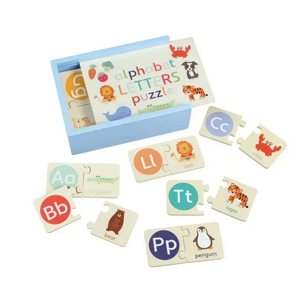 Продукт Orange Tree Toys Азбука с Животни - Дървен пъзел в кутия - 0 - BG Hlapeta