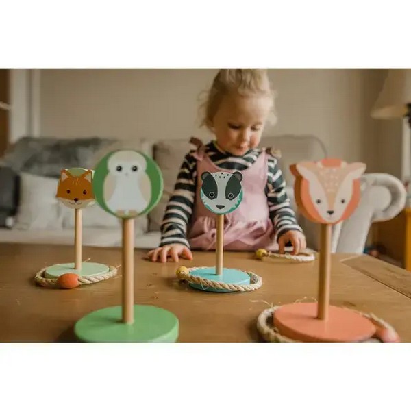 Продукт Orange Tree Toys Ловене на горски животни - Дървена игра с рингове - 0 - BG Hlapeta
