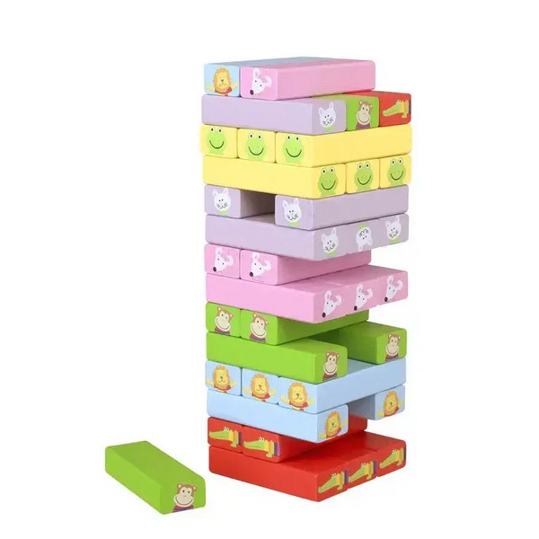 Продукт Orange Tree Toys Животни - Дървена Дженга - 0 - BG Hlapeta