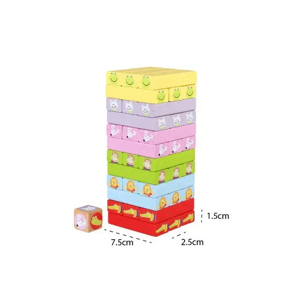 Продукт Orange Tree Toys Животни - Дървена Дженга - 0 - BG Hlapeta