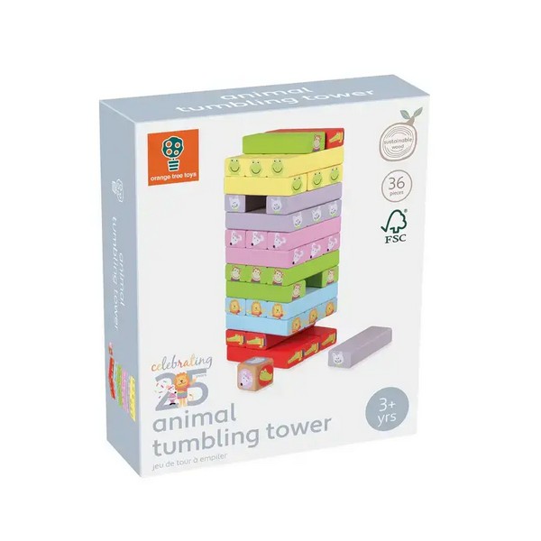 Продукт Orange Tree Toys Животни - Дървена Дженга - 0 - BG Hlapeta