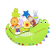 Orange Tree Toys Животни - Игра за баланс