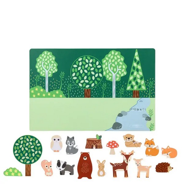 Продукт Orange Tree Toys горски животни - Дървена магнитна дъска - 0 - BG Hlapeta