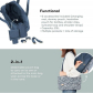 Babymoov Day to Day - Чанта за количка 2 в 1 Продукт Babymoov Day to Day - Чанта за количка 2 в 1 - 8 - BG Hlapeta