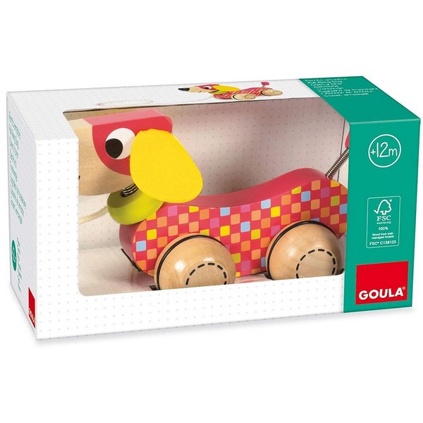 Продукт Goula Куче - Играчка за дърпане - 0 - BG Hlapeta