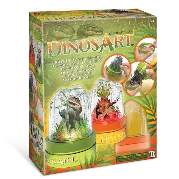 Продукт DinosArt Динозавър - Направи си сам светещи водни глобуси - 0 - BG Hlapeta