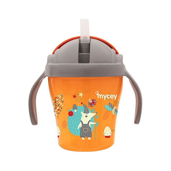 Продукт Mycey - Неразливна чаша със сламка - 0 - BG Hlapeta