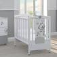 Bambino casa Fiori grigio - Kомплект 3ч. креватче + скрин + гардероб Продукт Bambino casa Fiori grigio - Kомплект 3ч. креватче + скрин + гардероб - 5 - BG Hlapeta