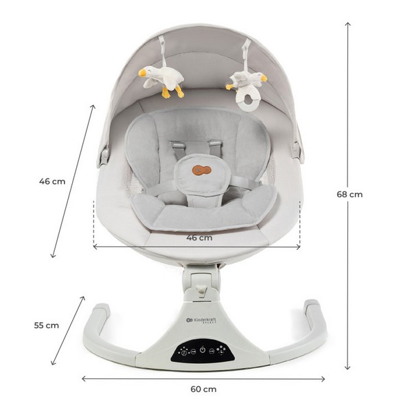 Продукт Kinderkraft TULSY - Шезлонг - 0 - BG Hlapeta