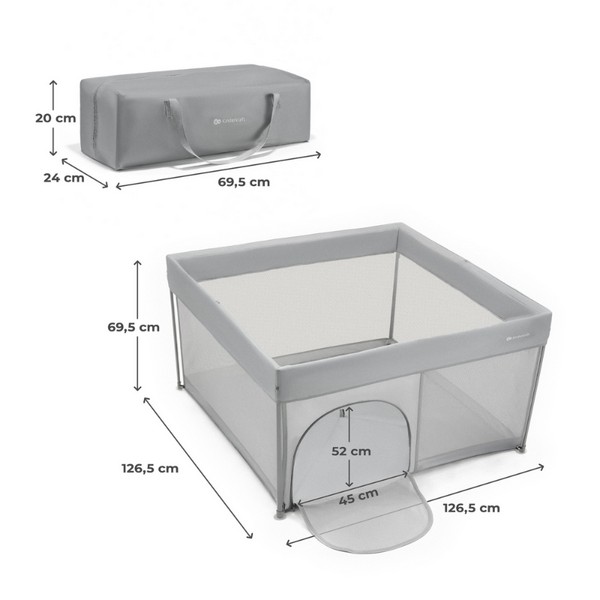 Продукт Kinderkraft ZIKI - Кошара за игра - 0 - BG Hlapeta