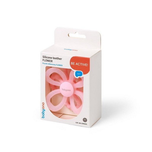 Продукт Babyono цвете - Силиконова гризалка - 0 - BG Hlapeta