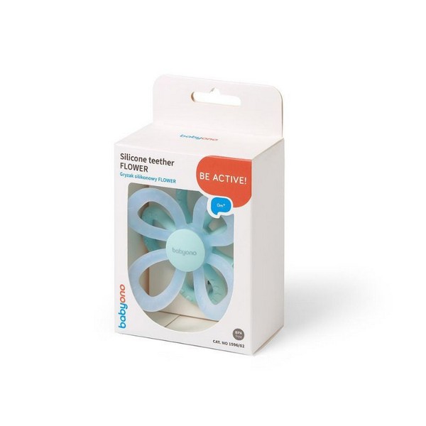 Продукт Babyono цвете - Силиконова гризалка - 0 - BG Hlapeta