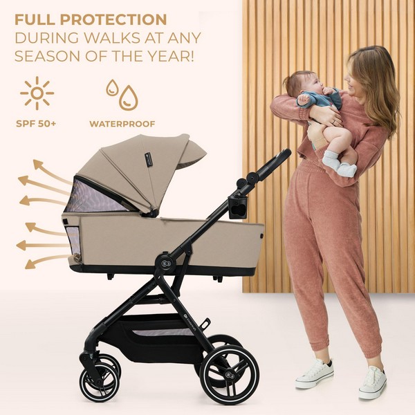 Продукт Kinderkraft YOXI - Бебешка количка 3в1 - 0 - BG Hlapeta