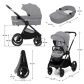 KinderKraft NEA 2.0 - Бебешка количка 2в1 Продукт KinderKraft NEA 2.0 - Бебешка количка 2в1 - 5 - BG Hlapeta