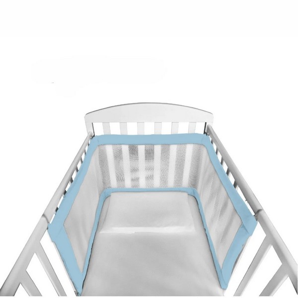 Продукт AirCuddle Bumpy - Дишащ обиколник за бебешка кошара 50x195 - 0 - BG Hlapeta