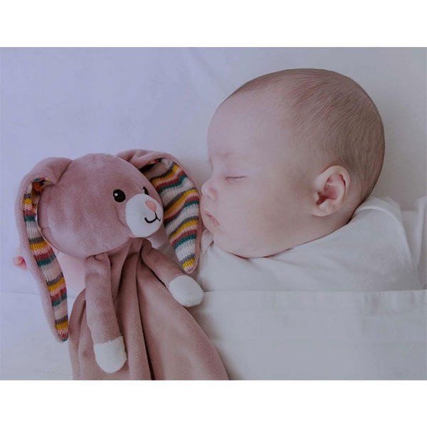 Продукт ZAZU - Плюшено одеялце за гушкане с държач за залъгалка, бял шум и музика, със сензор за плач - 0 - BG Hlapeta