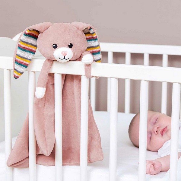 Продукт ZAZU - Плюшено одеялце за гушкане с държач за залъгалка, бял шум и музика, със сензор за плач - 0 - BG Hlapeta