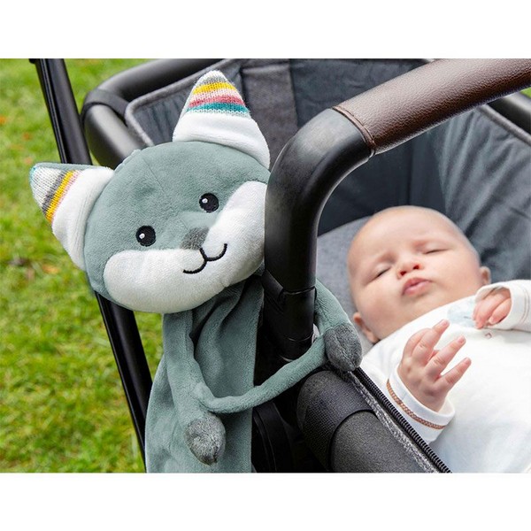 Продукт ZAZU - Плюшено одеялце за гушкане с държач за залъгалка, бял шум и музика, със сензор за плач - 0 - BG Hlapeta