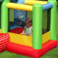 HAPPY HOP - Батут замък с пързалка, топки и помпа 325x300x220 Продукт HAPPY HOP - Батут замък с пързалка, топки и помпа 325x300x220 - 6 - BG Hlapeta