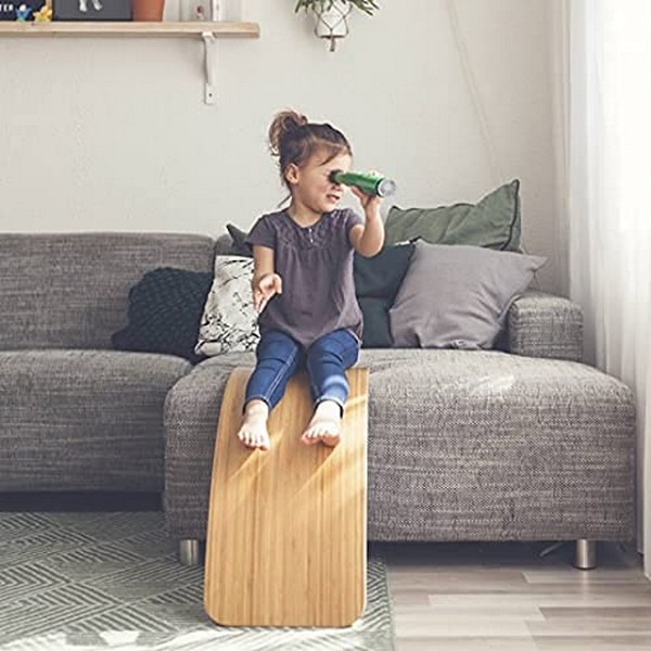 Продукт Ginger Home - Дървена Дъска за Баланс, 82x30x15 см - 0 - BG Hlapeta