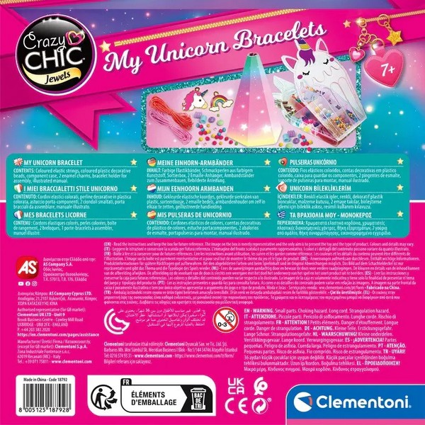 Продукт CRAZY CHIC Unicorn - Направи гривни - 0 - BG Hlapeta