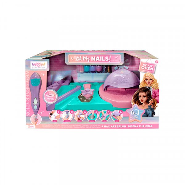 Продукт Kids Wow Комплект Салон за маникюр 6 в 1 - 0 - BG Hlapeta