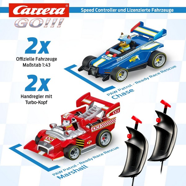 Продукт Carrera Paw Patrow - Състезателна писта, 4.9м - 0 - BG Hlapeta