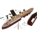 Revell RMS Титаник - Пъзел 3D, с лед светлини, 266 части