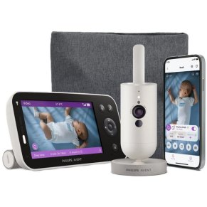 Philips Avent Premium Connected - Дигитален видеофон + свързване и технология Sense IQ