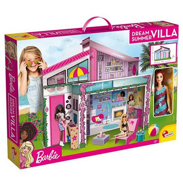Продукт Lisciani Barbie Направи си сам лятна къща с включена кукла - Креативен комплект - 0 - BG Hlapeta