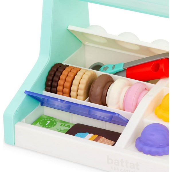 Продукт Battat Витрина за сладолед - Игрален комплект, 60 части - 0 - BG Hlapeta