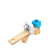 Hape Земята на пингвините - Комплект дървена игра, Домино, 112 части