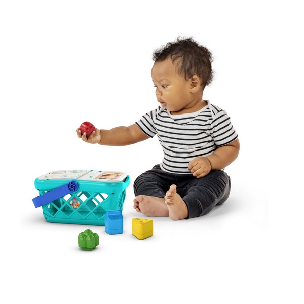 Продукт Hape Baby Einstein Magic touch Пазарска кошница за сортиране - Интерактивна играчка, 14.3 x 26.6 x 20.2 см - 0 - BG Hlapeta