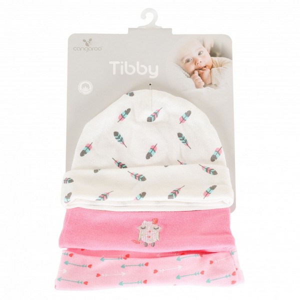 Продукт Cangaroo Tibby - Шапки 3бр. - 0 - BG Hlapeta