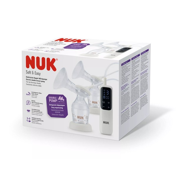 Продукт NUK Perfect Match Soft and Easy - Електрическа помпа за кърма, двойна - 0 - BG Hlapeta