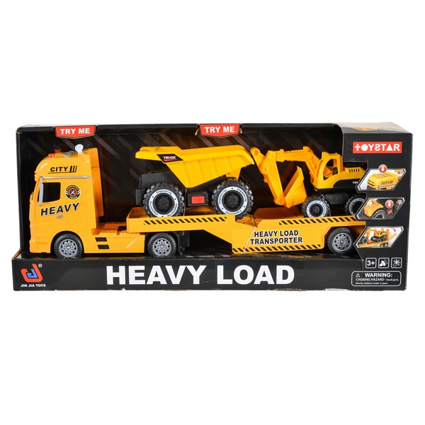 Продукт Jin Jia Toys - Автовоз с багер и самосвал - 0 - BG Hlapeta