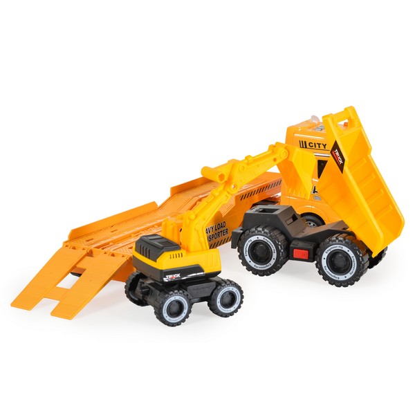 Продукт Jin Jia Toys - Автовоз с багер и самосвал - 0 - BG Hlapeta
