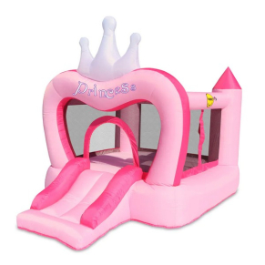 HAPPY HOP Princess - Батут замък с пързалка 285x210x220