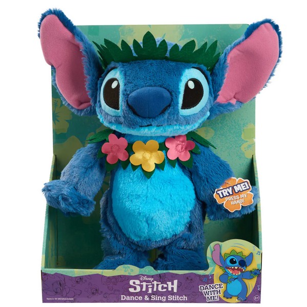 Продукт STITCH - Плюшена танцуваща и пееща фигура - 0 - BG Hlapeta