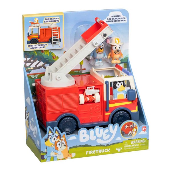 Продукт BLUEY - Пожарна с 2 фигури - 0 - BG Hlapeta