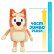 BLUEY Bingo - Плюшена играчка Jumbo 40 см. 1