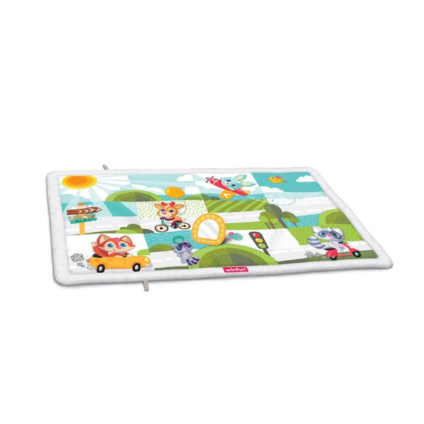 Продукт WINFUN Snuggle Pals - Бебешки игрален килим - 0 - BG Hlapeta