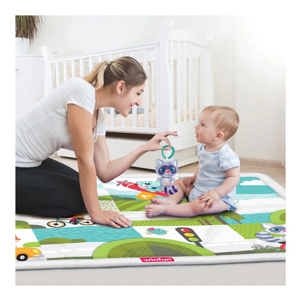 Продукт WINFUN Snuggle Pals - Бебешки игрален килим - 0 - BG Hlapeta